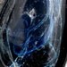 Glass Boro Pendant Starry Night Galaxy Glass Black Hole