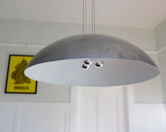 dome pendant diameter steel light extra chair relief felt lounge custom