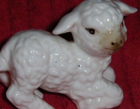 little lamb figurine