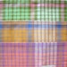 Lovely Set of 3 Pieces German Vintage Checked Kitchen Dish towel Half-Linen / new and unused