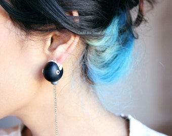 Chain Chomps Super Mario Nintendo Earrings