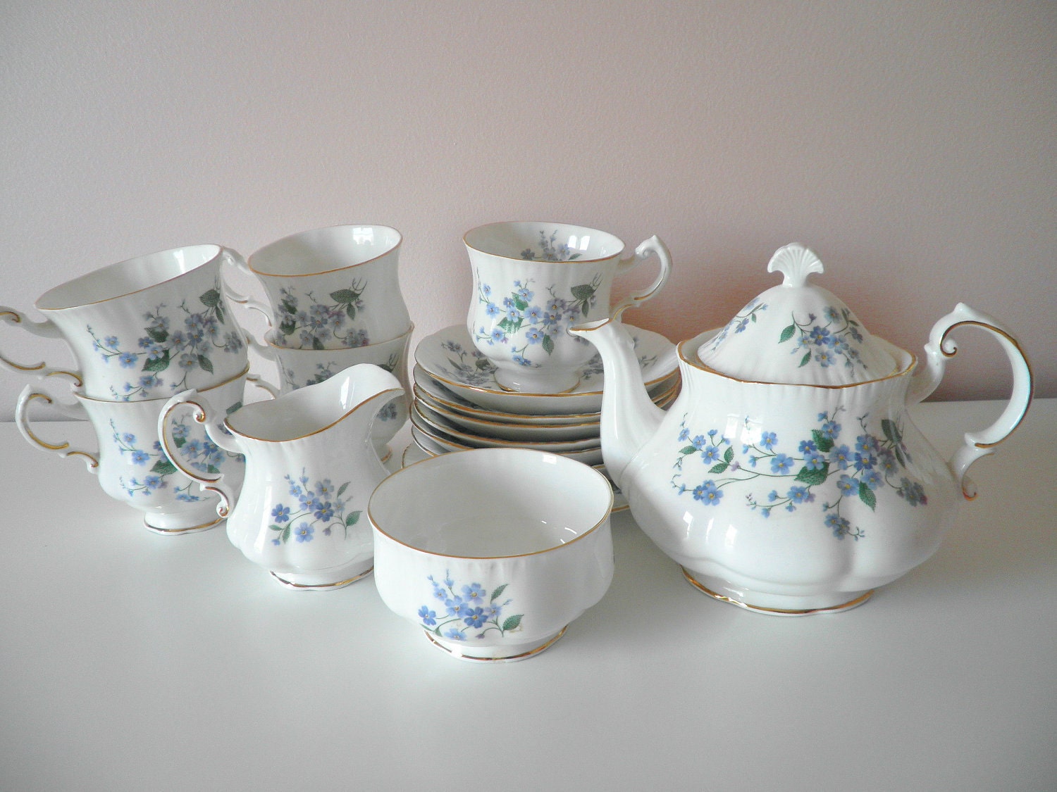 Vintage Paragon Fine Bone China Tea Set Me