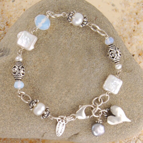 Items similar to Bracelet- Wish Upon a Pearl Bracelet- Perfect ...