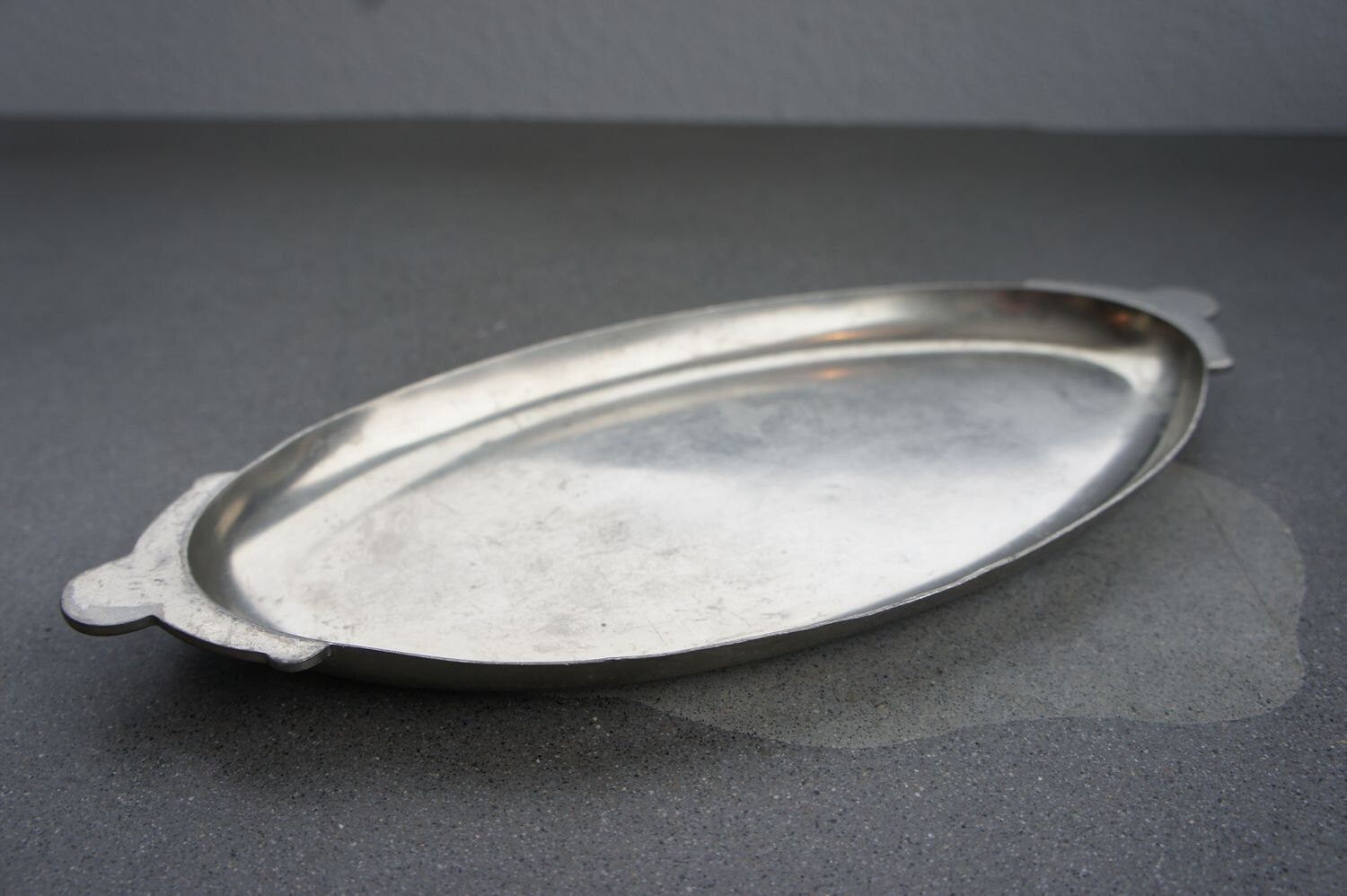 Vintage Pewter Serving Tray by ViewridgeVintage on Etsy