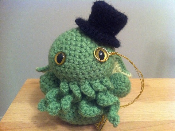 crochet cthulhu plush