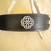 Wristband-Cuff-Handmade Leather-Celtic Knot Concho
