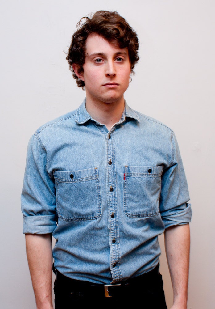 Leviu0026#39;s Jean Shirt Perfect Fitted Jean Button Up Shirt Leviu0026#39;s Jean Shirt Perfect Fitted Jean Button Up Shirt