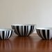 RESERVED FOR BRJanne - Rare Vintage Cathrineholm Striped Enamelware Bowls - Set of 3