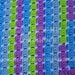 PDF Crochet Pattern. MAGIC: Blanket with numbers. Available in English and Spanish