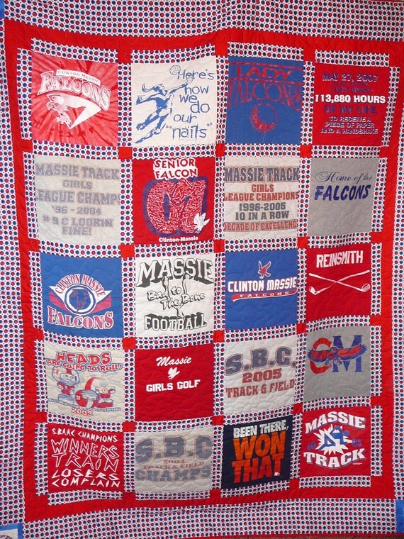 custom t shirt quilts near me