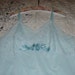 Sale Lower Price Vintage Blue Full Slip Average 36 Lace Top