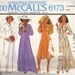 McCall's Wedding Gown Sewing Pattern 70s Style Midi Maxi Dress Bride Bridesmaid Prom Spring Fashion Size Large Bust 38 to 42