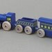 The Overnight Express wooden train set