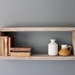 Rustic Wood Box Shelf
