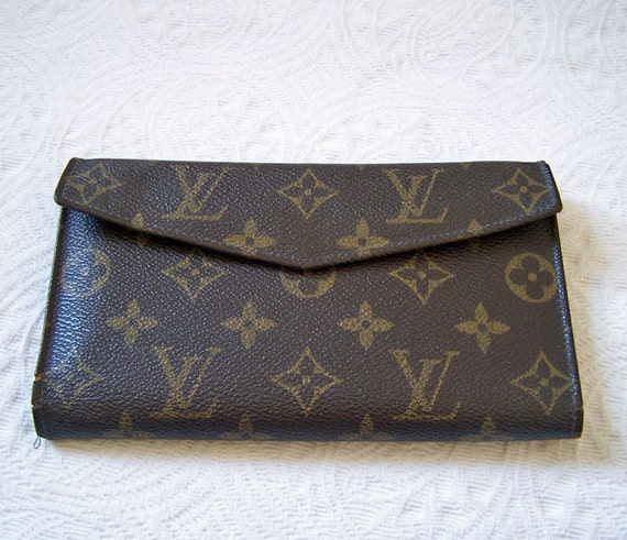 Authentic Louis Vuitton Porte Tresor Checkbook Wallet 1970s