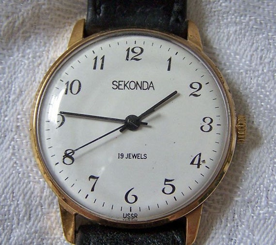 sekonda 19 jewels ussr