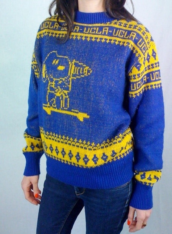 Vintage Snoopy UCLA Sweater