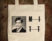 Mitt Romney Mr. President Sexy Hot Mittens Mormon USA America Patriotic Fun Natural Denim Tote Bag Republican Sweatshop Organic Unisex