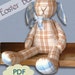 Easter Bunny 38 cm PDF pattern