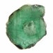Natural Green Emerald, Brazil, Unheated, Watermelon Slice 13x10x2.9 mm, 3,89 carats