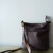Dark Chocolate Brown Charles et Charlus FRANCE shoulder bag, vintage
