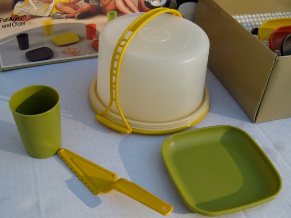 tupperware mini tea party set