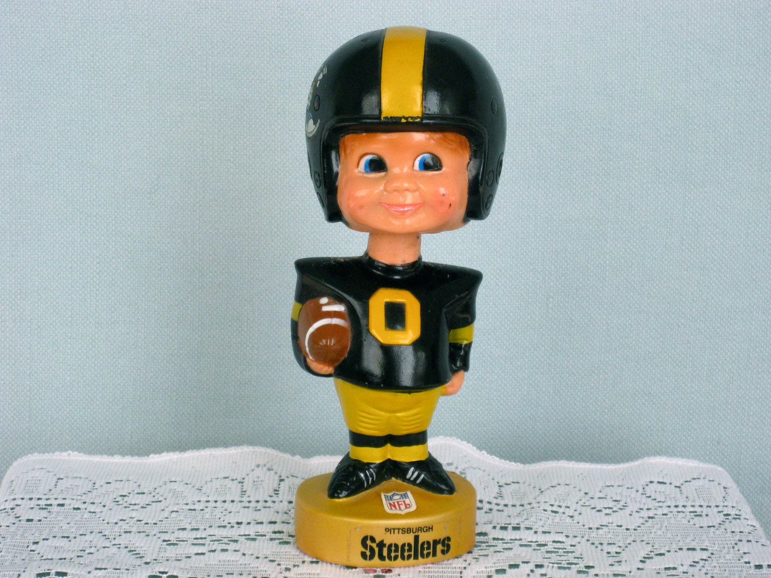 bobblehead pittsburgh steelers action & toy figures