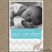 Baby Boy Birth Announcement Photo Card
