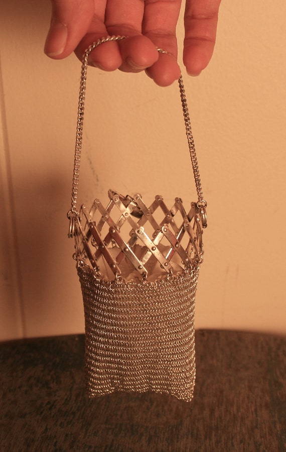 chain mail purse antique