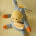 Oliver the Neddy, Knitted Doll - funny gift for toddlers and kids