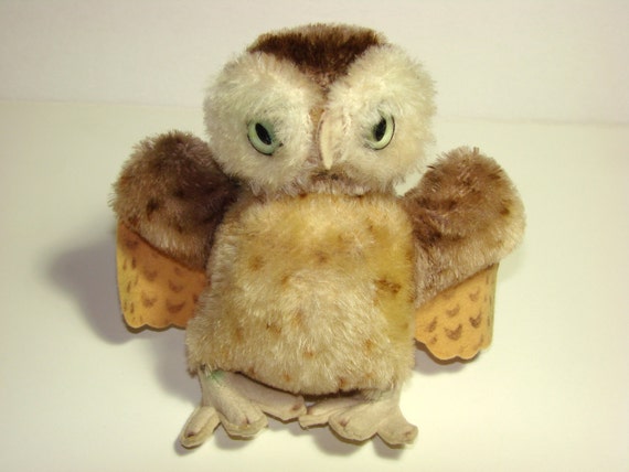 steiff owl vintage