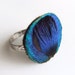 Blue Peacock Ring Jewelry Peacock Feather Ring Cocktail Ring Teal Jewelry Accessories Peacock Feather Jewelry
