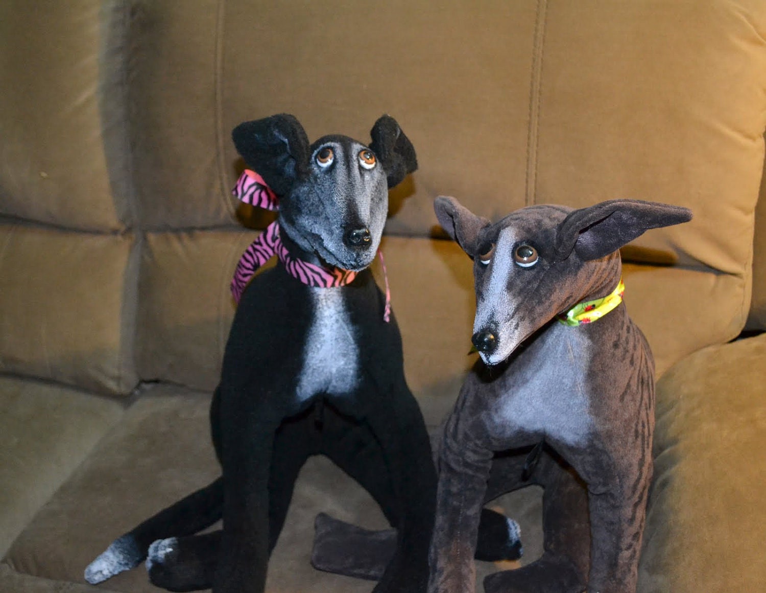 greyhound stuffed animal toy