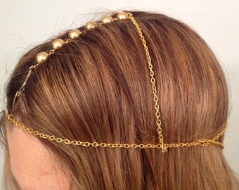 Simple Medieval Head Jewelry by Kaycelyn on Etsy