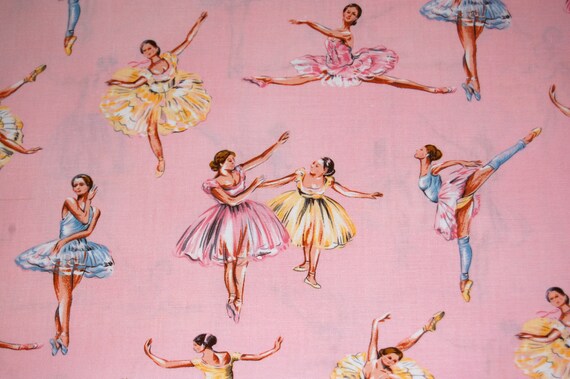 Ballerina Ballet Fabric by Windham Fabrics 3/4 yard