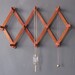 vintage hanging peg rack