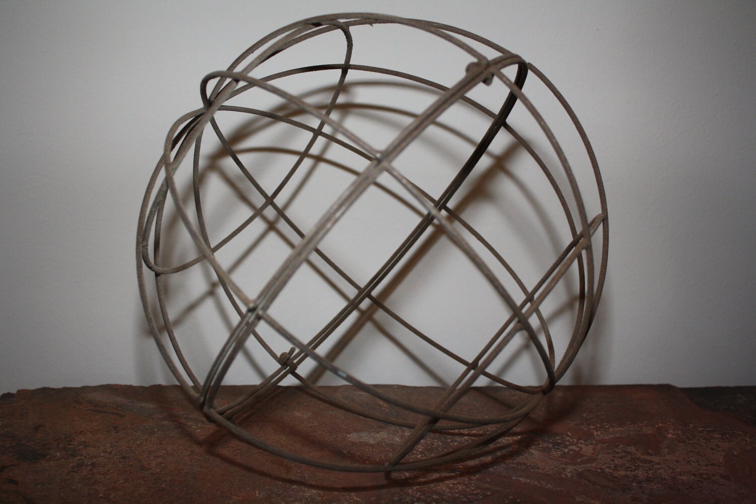 Vintage Wrought Iron Sphere