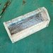 Wooden Toolbox Garden Tote or Outdoor Planter Made with 100 Year Old Wood