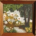 SALE Original Kay Dee Linen Framed Picture
