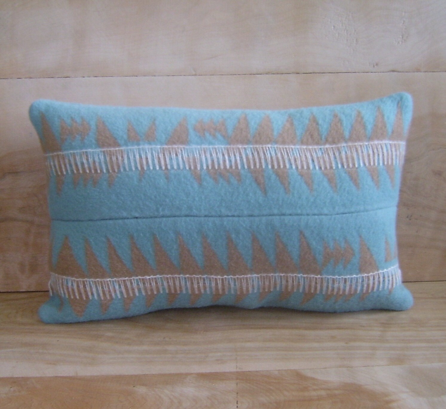 SALE Pendleton Fabric Pillow 10x16 by RobinCottage on Etsy