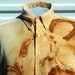 Buttercups, Horseshoes and Rust Rayon Large Mens Shirt