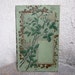 RESERVED Ornate Wedding Guestbook Handmade Upcycled from Green Vintage French Book