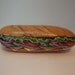 Submarine Sandwich Hand Painted Rock Art