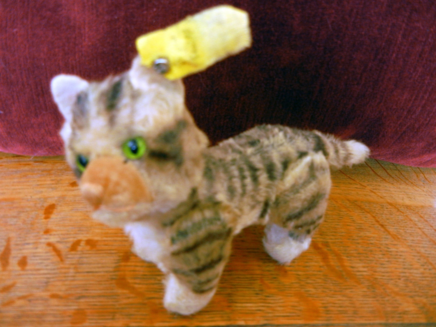 antique steiff cat