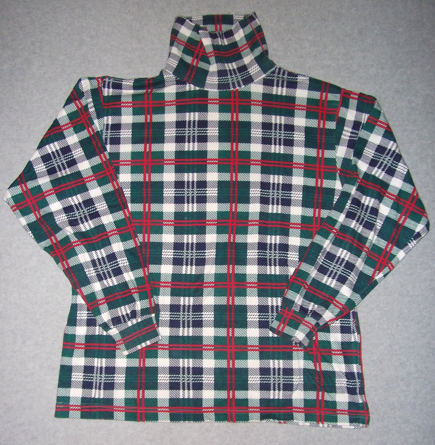 plaid undershirt