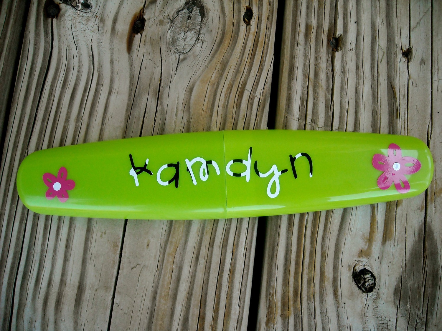 Personalized Toothbrush Holder