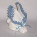 Vintage Hankie Easter Bunny Sachet with French Lavender
