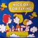RARE and Hard to Find Snoopy The Red Baron from Peanuts Travel Flight Bag