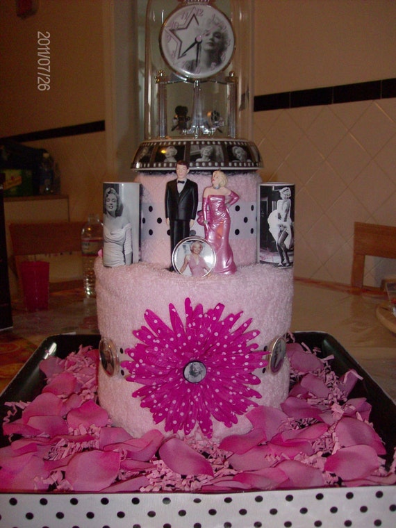 Wedding Shower Cakes Made From Towels Wedding Shower Cakes Made From Towels