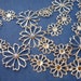 Gold Floral Necklace Base- Great for Polymer Clay or Resin Cabochons (GC590)